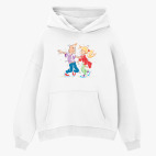 Толстовка худи оверсайз