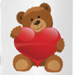 Мишка с сердцем