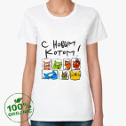 Женская футболка органик