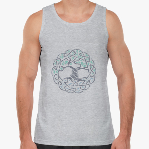 Майка с принтом Кельтское дерево жизни