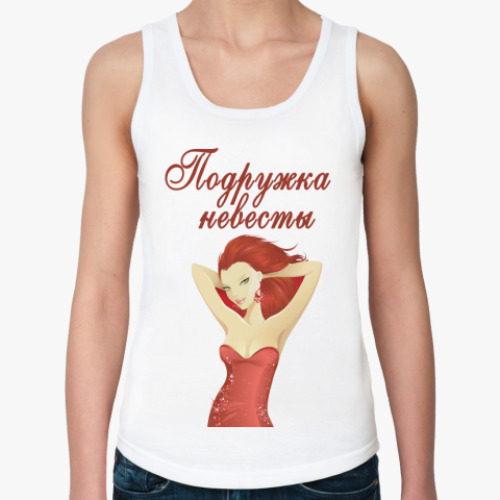 Женская майка с принтом Невеста и подружки