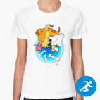 Женская спортивная футболка