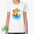 Женская футболка органик