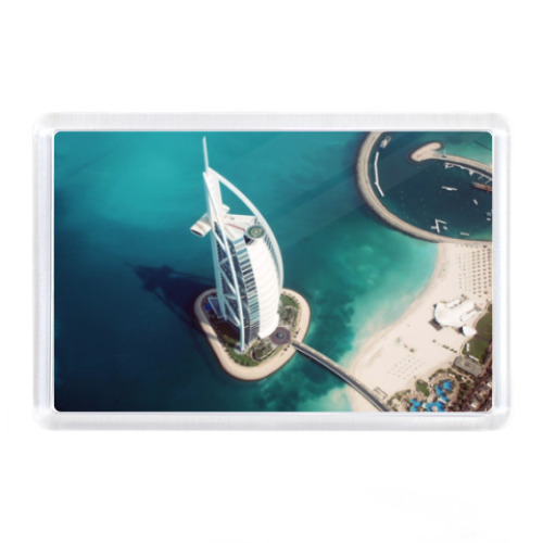 Магнит с принтом ОАЭ, Дубай