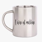 Кружка металлическая