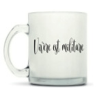 Кружка матовая