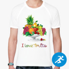 Мужская спортивная футболка