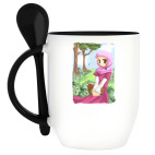 Кружка с ложкой