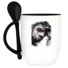 Кружка с ложкой