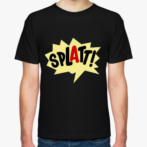 Футболка с принтом SPLATT!