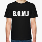Классическая футболка B.O.M.J