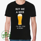 Мужская футболка органик