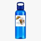 Прозрачная спортивная бутылка