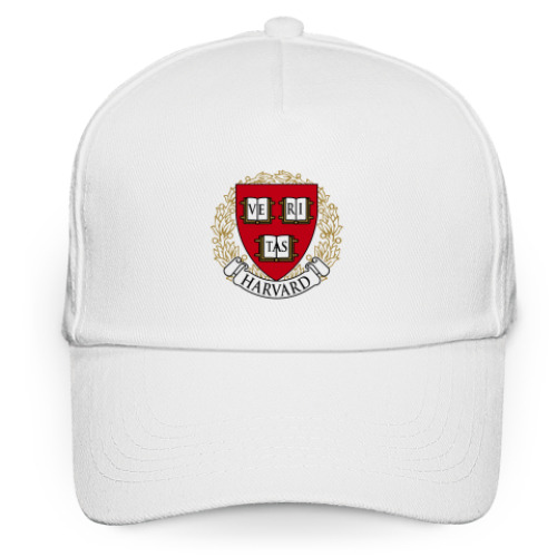 Кепка бейсболка с принтом Университет Гарварда