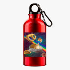 Металлическая бутылка 400 мл UV-DTF