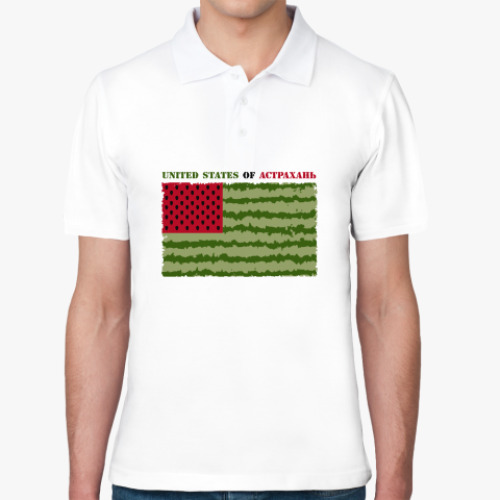 Рубашка поло с принтом Арбуз