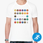 Мужская спортивная футболка