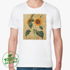 Мужская футболка органик