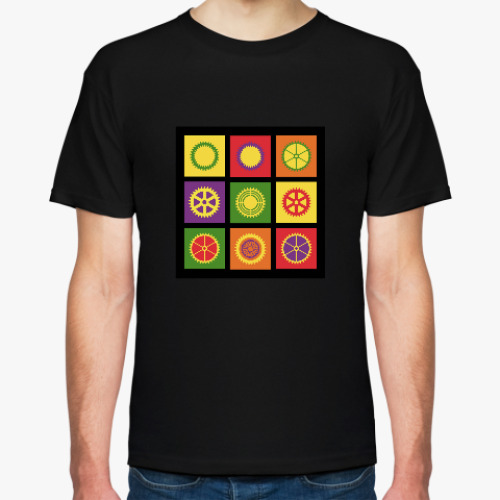 Футболка с принтом Механизм