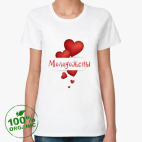 Женская футболка органик