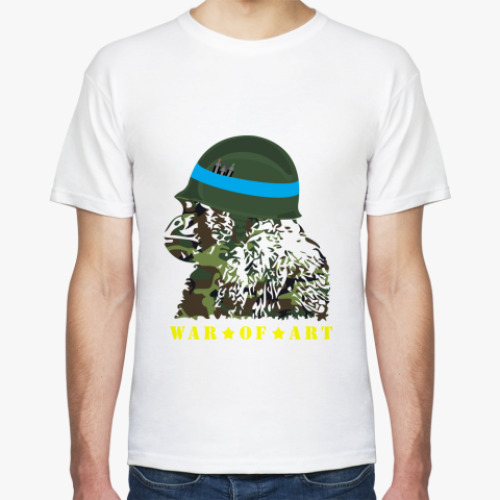 Футболка с принтом WAR of ART