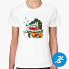 Женская спортивная футболка