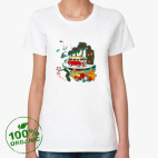 Женская футболка органик