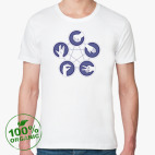 Мужская футболка органик