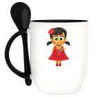 Кружка с ложкой