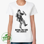 Женская футболка органик