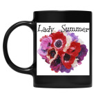 Кружка цветная UV-DTF