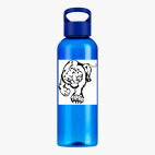 Прозрачная спортивная бутылка