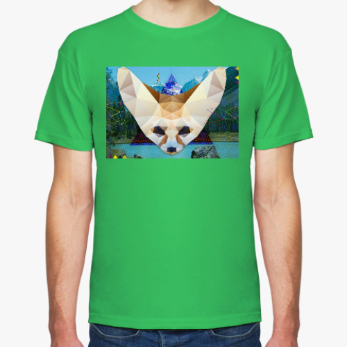 Футболка с принтом Фенек