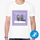 Мужская спортивная футболка