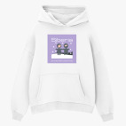 Толстовка худи оверсайз