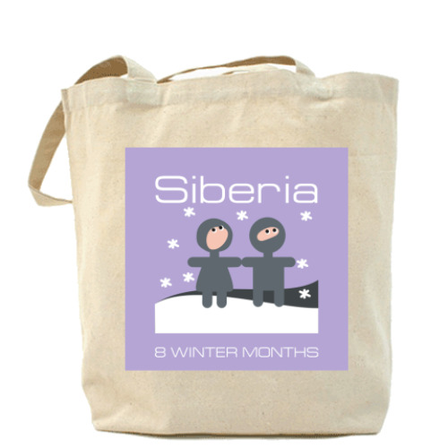 Сумка шоппер с принтом Long-Winter