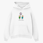 Толстовка худи оверсайз