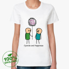 Женская футболка органик