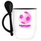 Кружка с ложкой