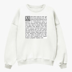 Свитшот оверсайз