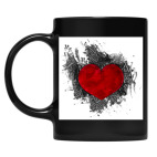 Кружка цветная UV-DTF