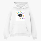 Толстовка худи оверсайз