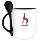 Кружка с ложкой