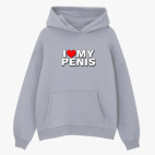 Толстовка худи оверсайз