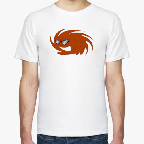 Футболка с принтом турбо ёжик