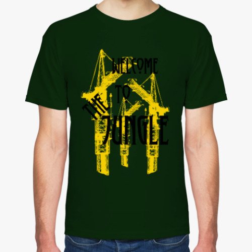 Футболка с принтом Welcome to the Jungle