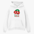 Толстовка худи оверсайз