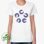 Женская футболка органик