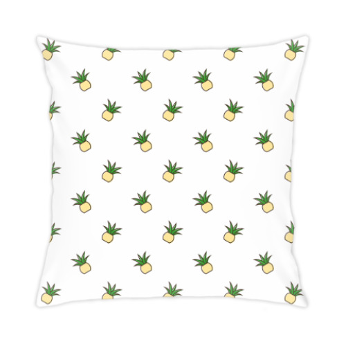 Подушка с принтом Pineapple