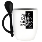 Кружка с ложкой